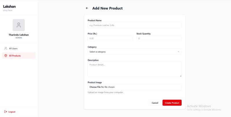 Lakshan Home Collection – E-commerce Website screenshot 5